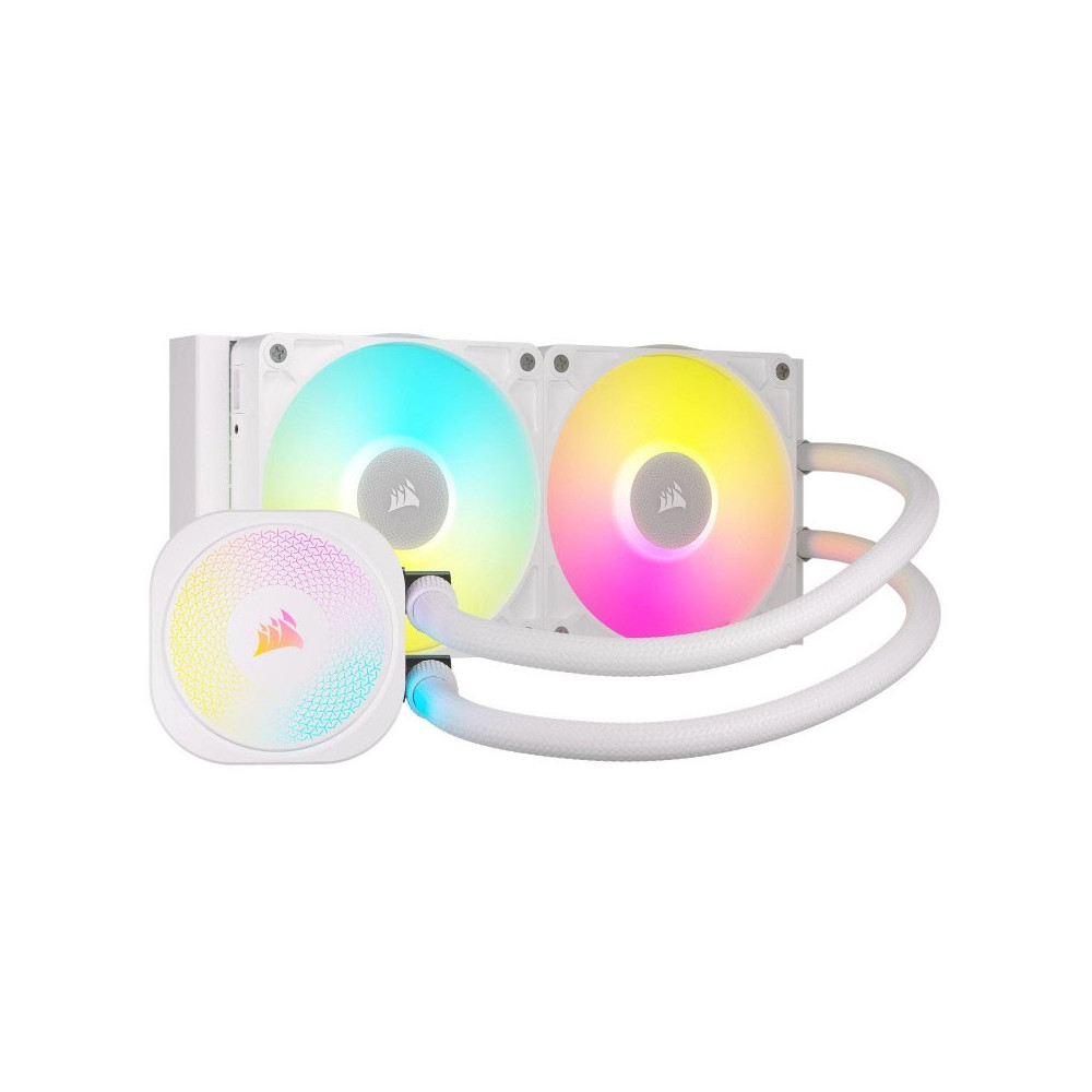 REFRIGERADOR LIQUIDO CPU CORSAIR TITAN 240 RX RGB ICUE LINK WHITE CW-9061020-WW
