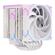 REFRIGERADOR CPU MULTIZOCALO EINAREX GLIDE G300 120MM RGB VENTILAD DOBLE BLANCO