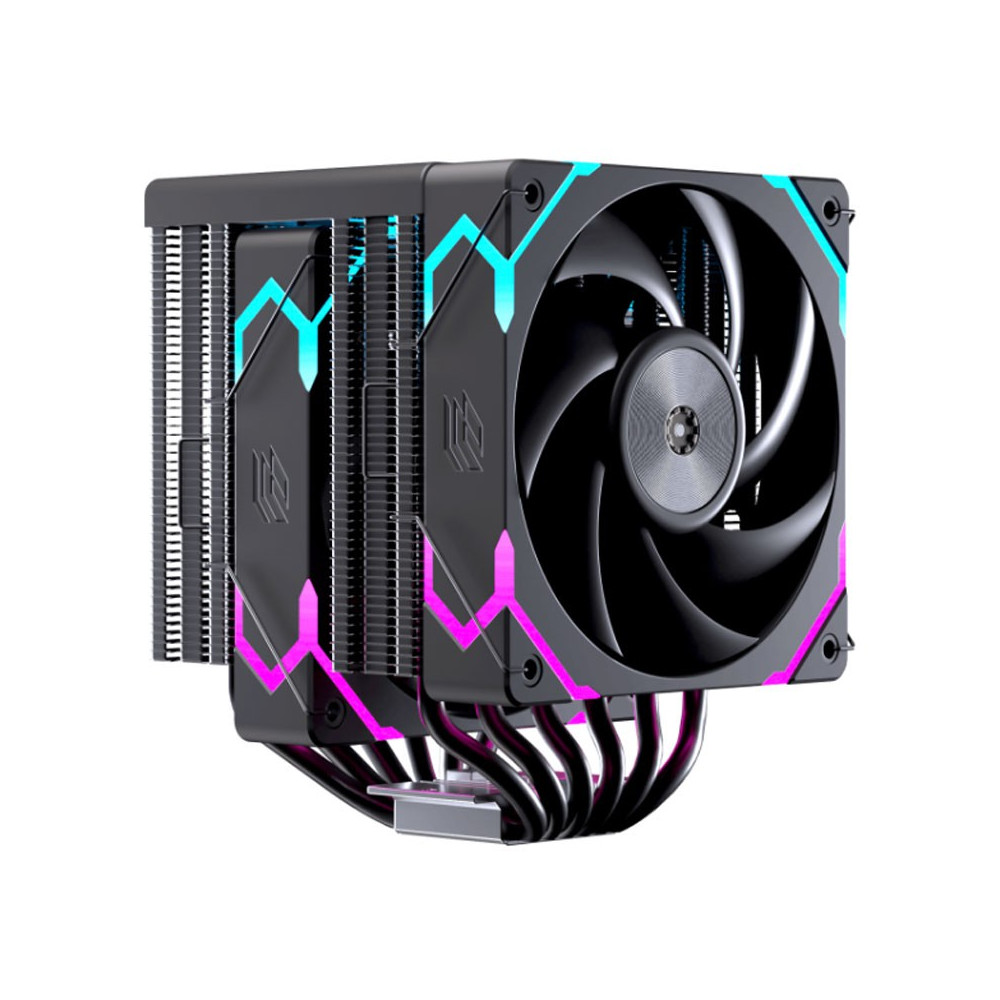 REFRIGERADOR CPU MULTIZOCALO EINAREX VENTUS V300 120MM RGB VENTILAD DOBLE NEGRO