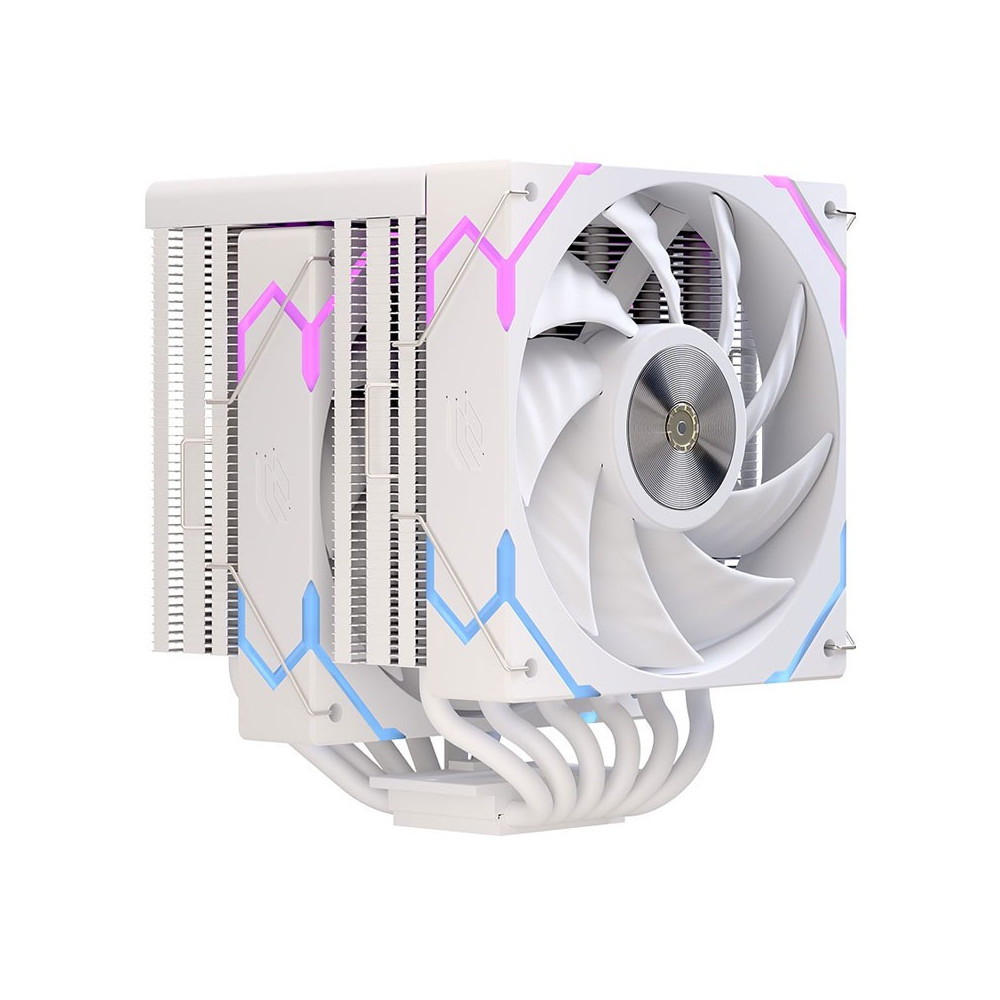 REFRIGERADOR CPU MULTIZOCALO EINAREX VENTUS V300 120MM RGB VENTILAD DOBLE BLANCO