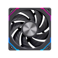 VENTILADOR CAJA ADICIONAL EINAREX EX12C ARGB EXFN-12CS21-B NEGRO 120MM