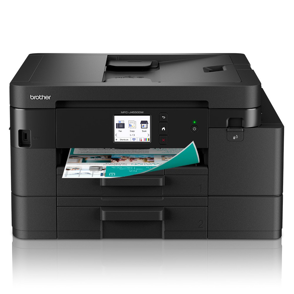 IMPRESORA BROTHER MF INKJET COLOR MFCJ4550DW A4 WIFI FAX (LC527)