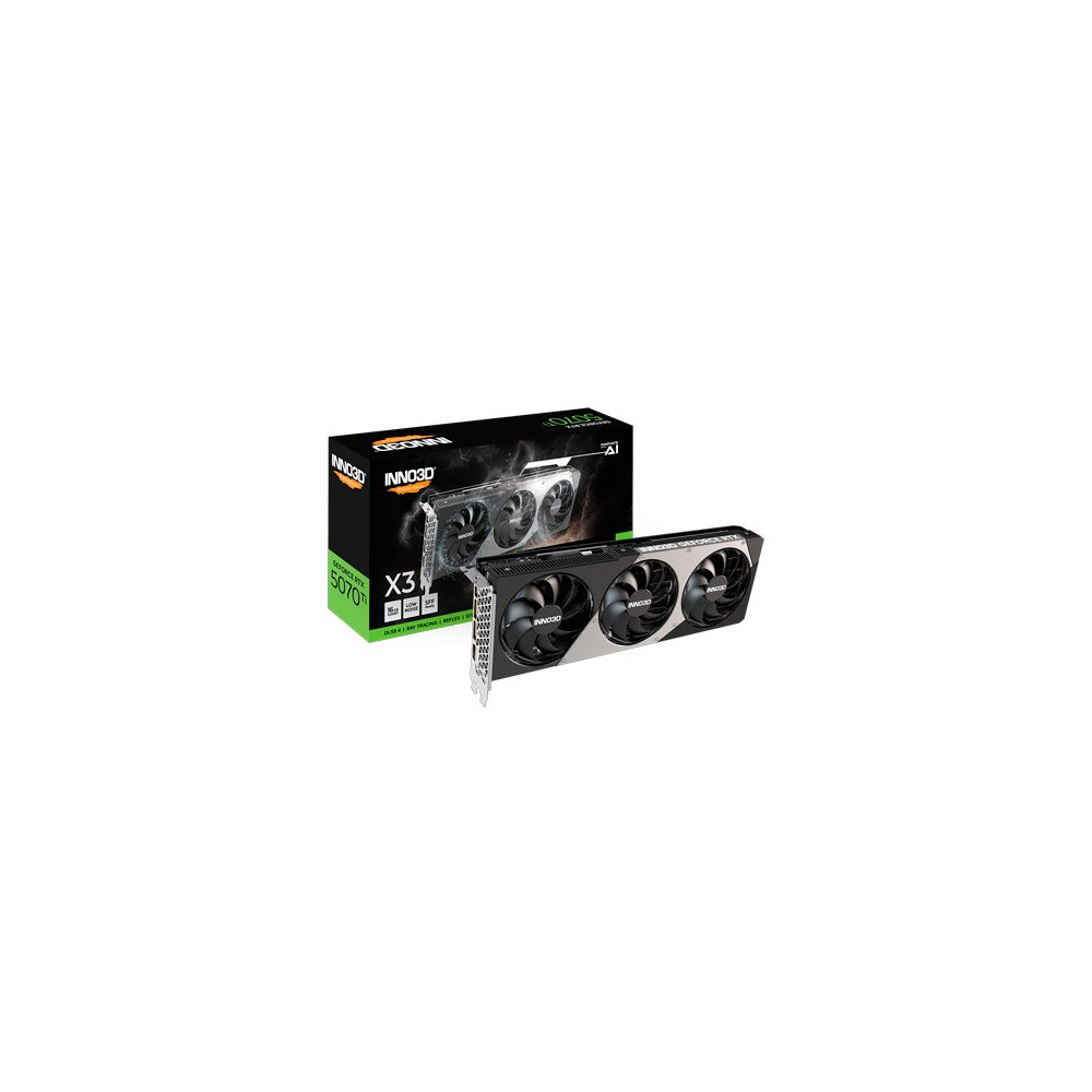 TARJETA GRÁFICA INNO3D RTX 5070 TI X3 OC 16GB