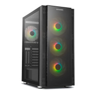 SEMITORRE GAMING NOX HUMMER AERO SIN FUENTE NEGRO