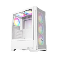 TORRE ATX XYZ AIRONE 300 X MESH WHITE 6XVENT GLASS