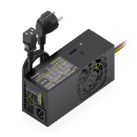 FUENTE ALIMENTACION TFX 500W CABLE ALIMENTA OEM NEGRA AISENS ASPC-500TFX-PSEBK