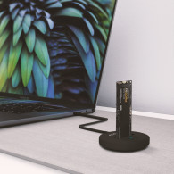 DOCK AISENS USB-C M.2 NGFF SATA NVME A USB3.1 GEN2 NEGRA ASUC-M2D013-BK