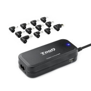 CARGADOR PORTATIL 90W TOOQ TQLC-90BS02AT CASA MULT. AUTOMATICO 12 CONECTORES