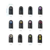 CARGADOR PORTATIL 90W TOOQ TQLC-90BS02AT CASA MULT. AUTOMATICO 12 CONECTORES