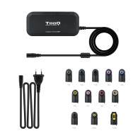 CARGADOR PORTATIL 90W TOOQ TQLC-90BS02AT CASA MULT. AUTOMATICO 12 CONECTORES