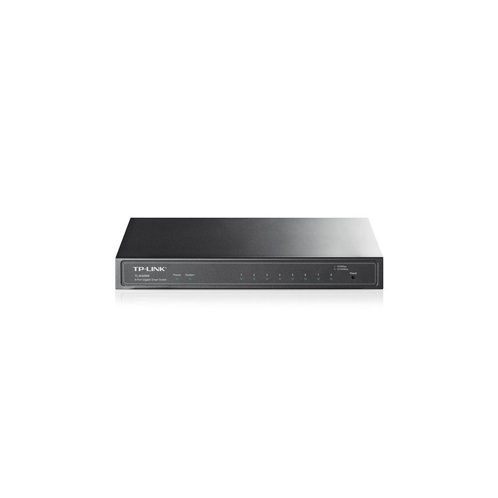 SWITCH TP LINK OMADA 8P SG2008 SEMIGESTIONABLE 8x1G