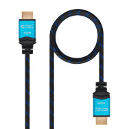 CABLE HDMI V2.0 4K 60HZ 18GBPS AM-AM NEGRO 7.0 M NANOCABLE 10.15.3707