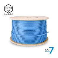CABLE RED RJ45 LSZH CPR Dca CAT7 600 MHZ S FTP AWG23 AZUL 305M AISENS A146-0665