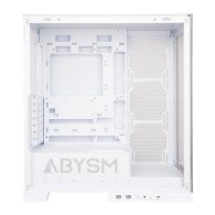 CAJA ATX ABYSM GAMING DANUBE SAVA H500 WHITE ARGB AB123512