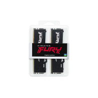 Kingston FURY Beast Negro RGB 32GB (2x16GB) 6000MT s DDR5 CL36 DIMM Memoria gamer para Ordenadores de sobremesa Kit de 2- KF560C