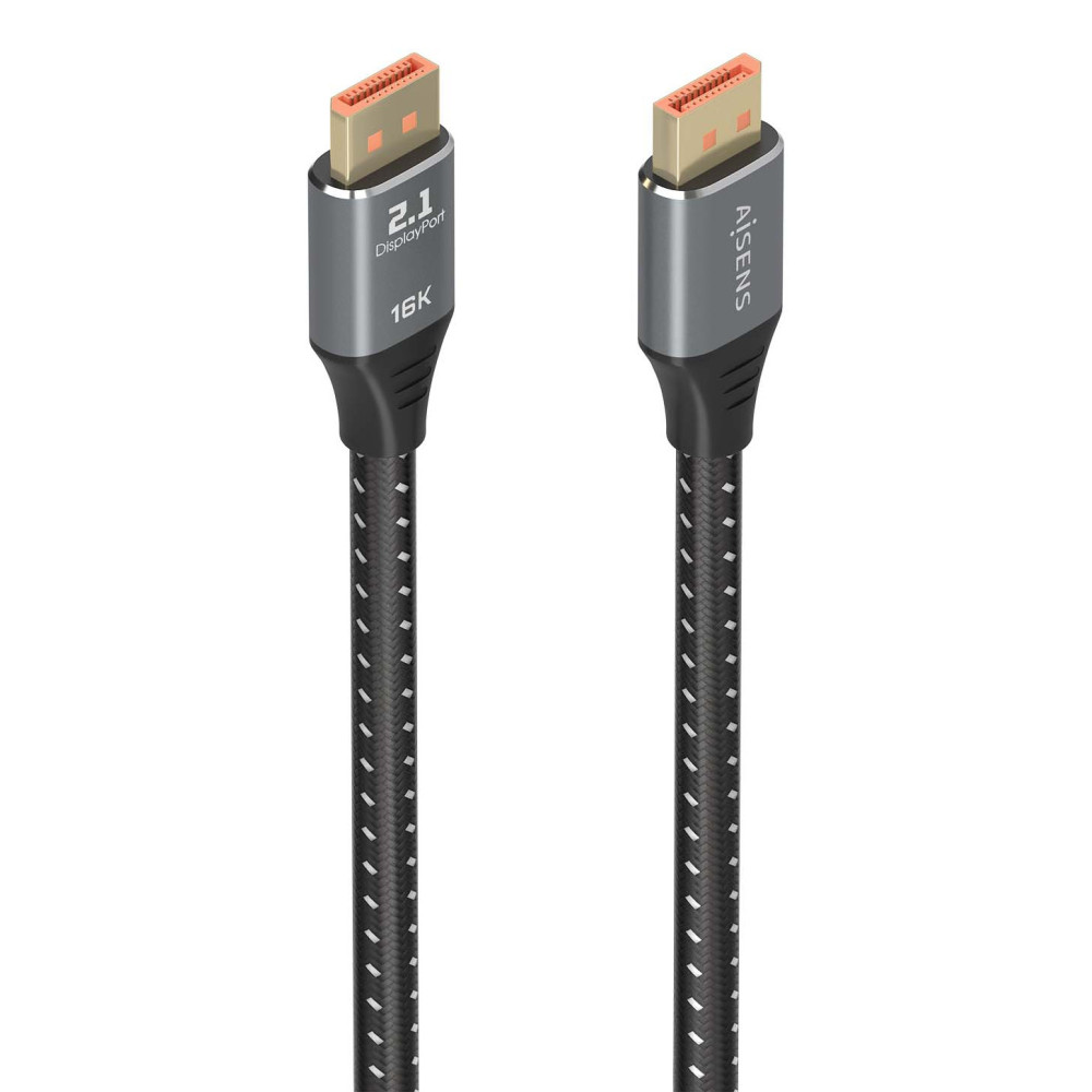 CABLE DISPLAYPORT MACHO A DISPLAYPORT MACHO 2.1 16K 2M. AISENS A158-0903