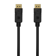 CABLE DISPLAYPORT V1.2 4K60HZ DPM-DPM NEGRO 1.5M AISENS A124-0549