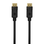 CABLE DISPLAYPORT V1.2 4K60HZ DPM-DPM NEGRO 1.5M AISENS A124-0549