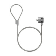 CABLE SEGURIDAD CERRADURA DE LLAVE PARA PORTATIL 1.5M AISENS ASLK-D40K02-SL