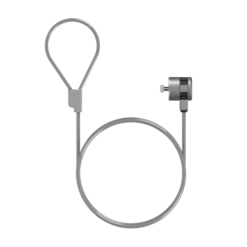 CABLE SEGURIDAD CERRADURA DE LLAVE PARA PORTATIL 1.5M AISENS ASLK-D40K02-SL