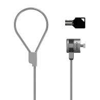 CABLE SEGURIDAD CERRADURA DE LLAVE PARA PORTATIL 1.5M AISENS ASLK-D40K02-SL