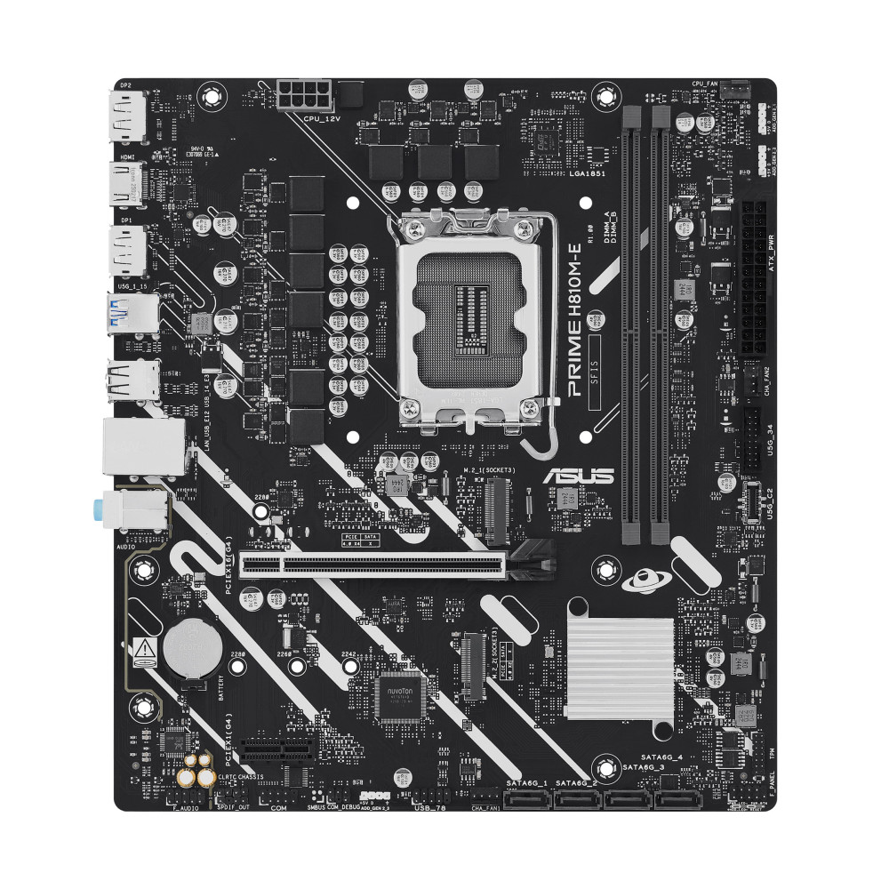 PLACA BASE ASUS PRIME H810M-E-CSM DDR5 MICROATX SOCKET 1851