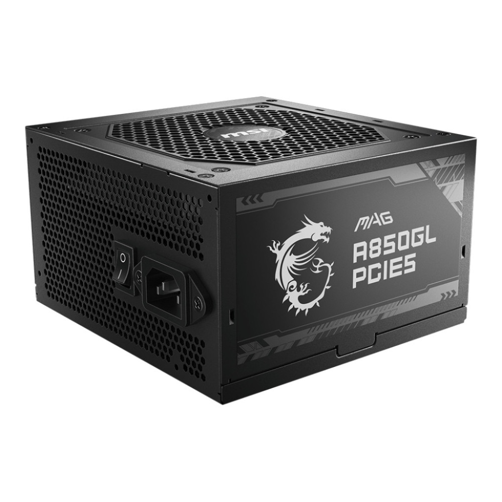 Fuente PSU MSI MAG A850GL 80 Plus Gold 850W ATX 3.0 PCIE 5.0 Modular