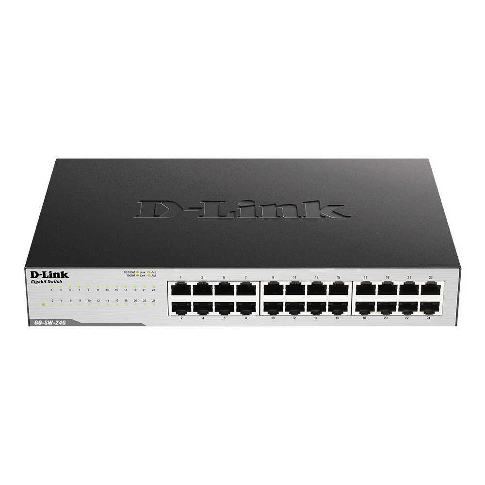 SWITCH D-LINK 24P GO-SW-24G 10 100 1000 SOHO