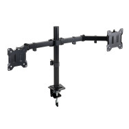 SOPORTE DE MESA TV MONITOR TOOQ 17-27 2 BRAZOS BLACK