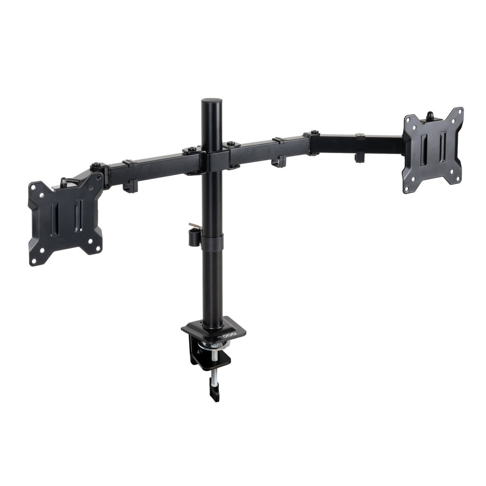 SOPORTE DE MESA TV MONITOR TOOQ 17-27 2 BRAZOS BLACK