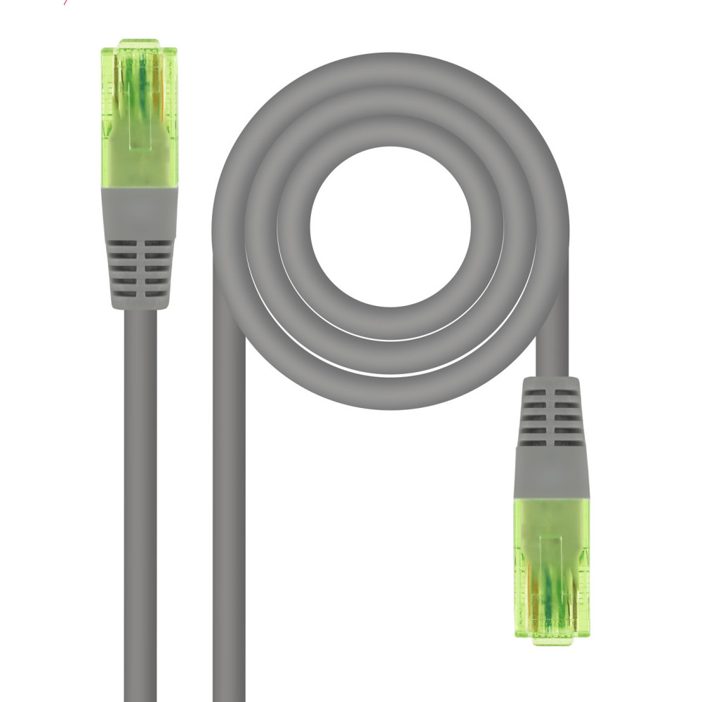 CABLE RED LATIGUILLO CAT.6 UTP AWG26 CCA 5M 10.20.1405 NANOCABLE