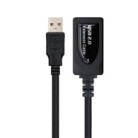 CABLE USB 2.0 PROLONGADOR AMPLIFICADOR TIPO AM-AH 5.0 M NANOCABLE 10.01.0211