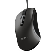 RATON TRUST USB OPTICAL BASIC MOUSE BLACK 24657