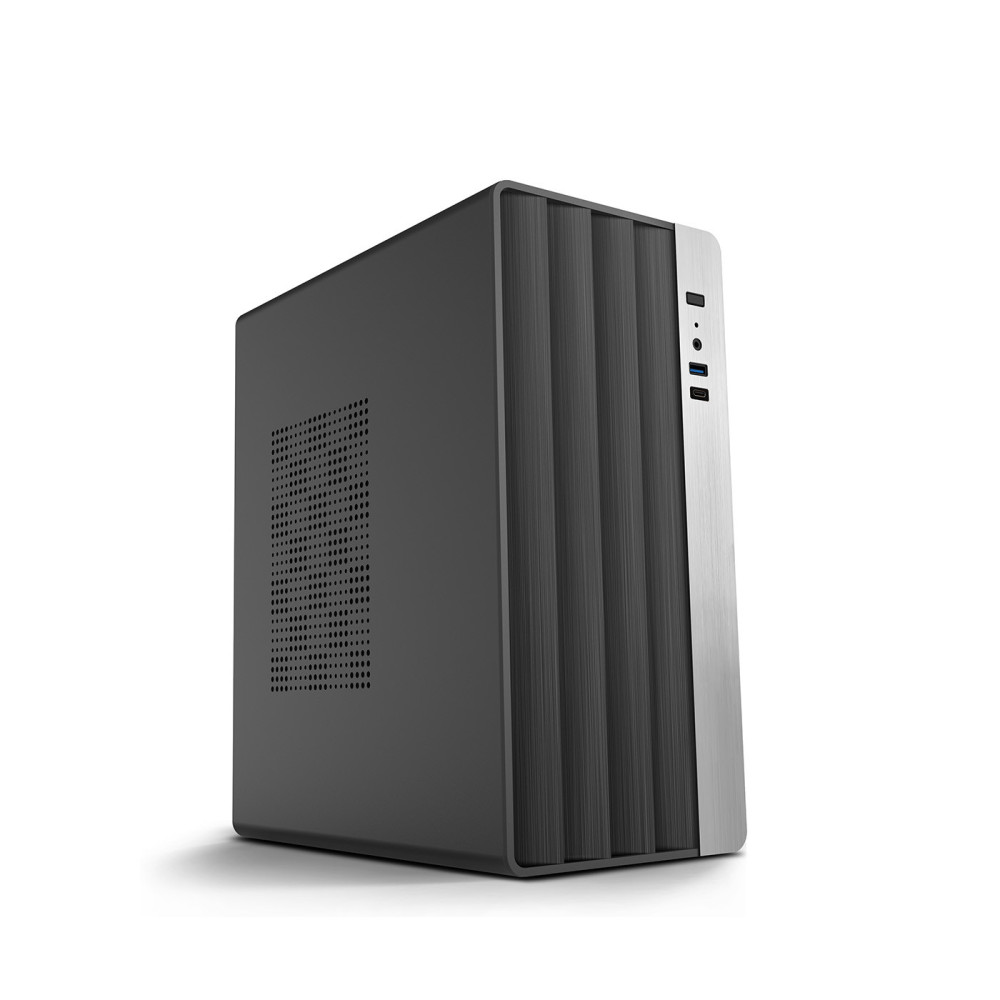 CAJA MICRO-ATX COOLBOX M870 USB-C 3.2 GEN1 2USBA (FUENTE BASIC500) COO-PCM870-1