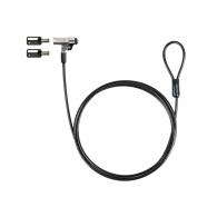 CABLE SEGURIDAD NANO 2.5x6MM LLAVE PARA PORTATILES TOOQ TQCLKC0045-G