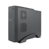 CAJA MICRO-ATX COOLBOX SLIM T310 CONVERT(Fuente BASIC500GRS)2USB3.0 COO-PCT310-1