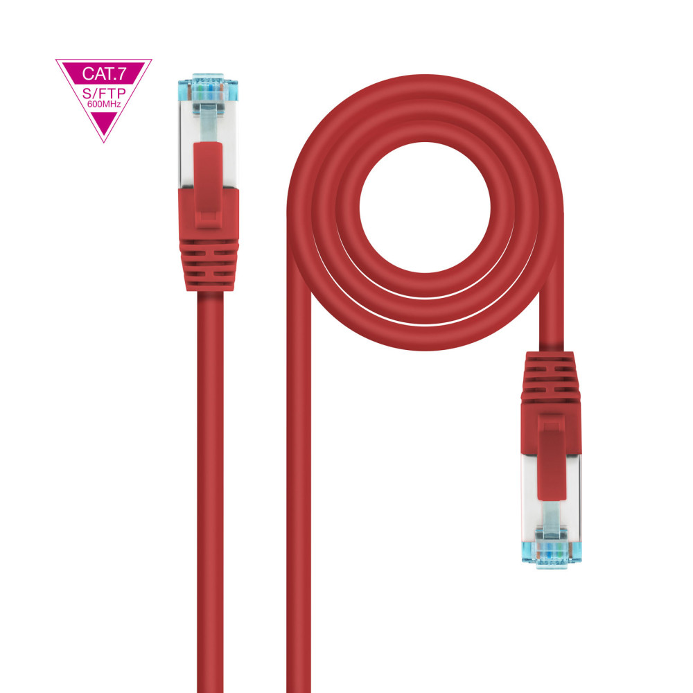 CABLE RED LATIGUI CAT.7 LSZH SFTP PIMF AWG26 ROJO 30 CM 10.20.1700-L30-R