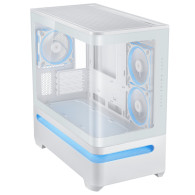 Caja Torre Asus Prime AP202 TG ARGB Blanco