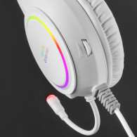 MARS GAMING AURICULARES MHRGBW BLANCO RGB