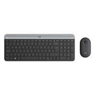 TECLADO LOGITECH INALAMBRICO KIT T+R MK470 SLIM COMBO USB INAL NEGRO 920-009198