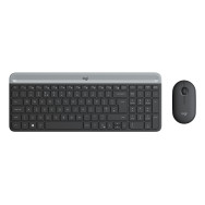 TECLADO LOGITECH INALAMBRICO KIT T+R MK470 SLIM COMBO USB INAL NEGRO 920-009198