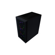 CAJA ATX ABYSM GAMING DANUBE KAMP BLACK - TEMPERED GLASS- AB812107