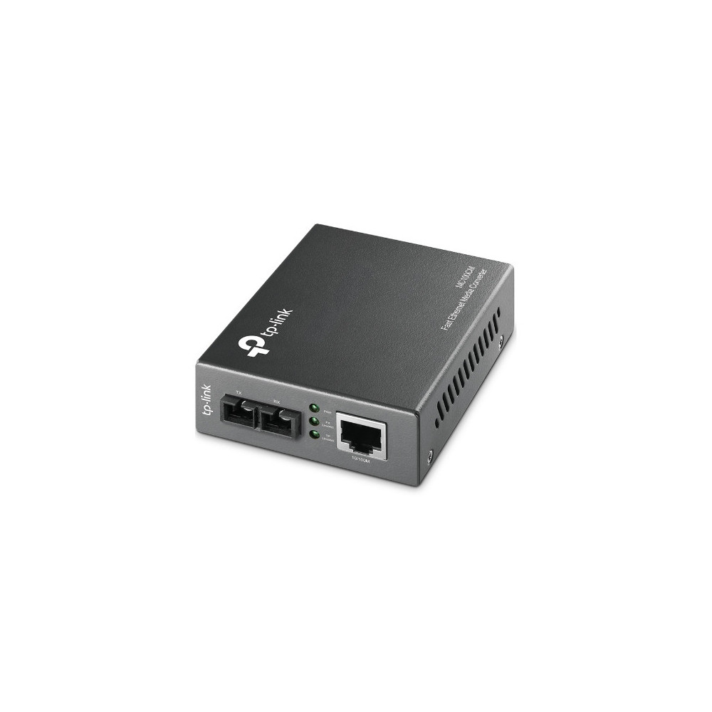 CONVERTIDOR RJ45 A 10 100MBPS TP-LINK FIBRA MULTIMOD MC100CM