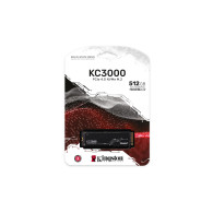 HD SSD 500GB KINGSTON M.2 2280 KC3000 PCIe 4.0 NVMe SKC3000S 512G