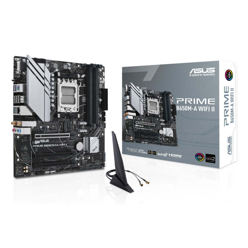 PLACA BASE ASUS PRIME B650M-A WIFI II MICROATX SOCKET AM5