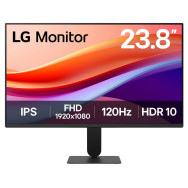 MONITOR 23.8 LG 24U411A-B FHD IPS 120HZ HDMI VGA NEGRO