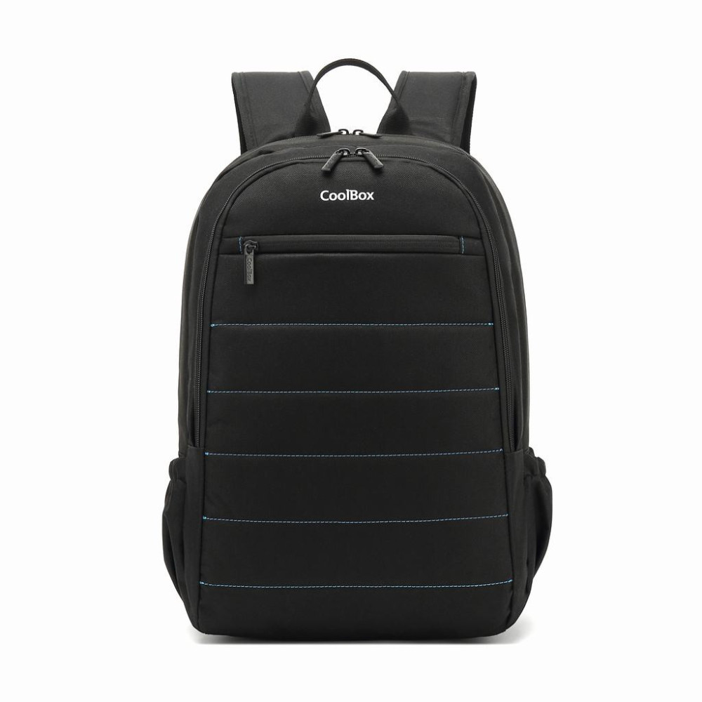 BOLSA MOCHILA PORTATIL 15.6 COOLBOX NEGRO IMPERMEABLE COO-BAG15-2N