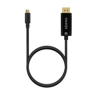 CABLE CONVERSOR USB-C A DISPLAYPORT 8K60HZ USBCM-DPM NEGRO 0.8M AISENS A109-0688