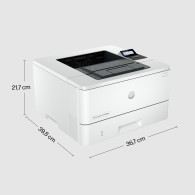 IMPRESORA HP LASERJET MONOCROMO PRO 4002DW WIFI DUPLEX BLANCA 2Z606F