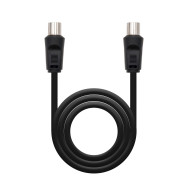 CABLE ANTENA TV 75 OHM M-H 1.8 M NANOCABLE 10.26.0202